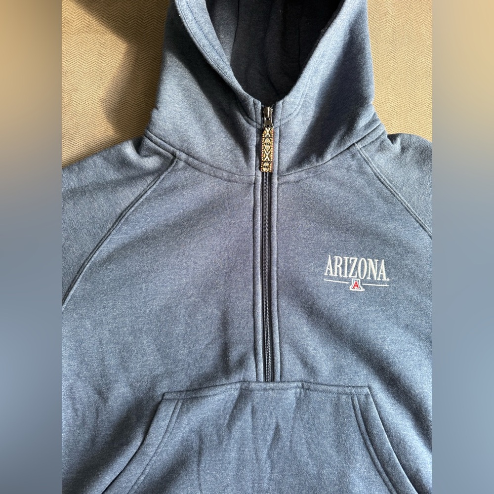 University of Arizona Embroidered Quarter Zip Brand New - Picture 2 of 7